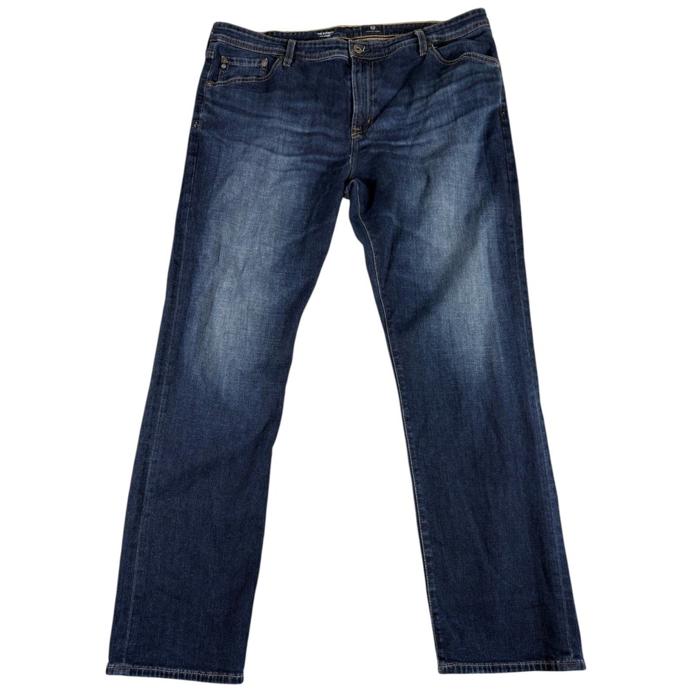 AG Jeans The Everett Slim Straight Mens 40x32 Dark Blue Washed Stretch Premium